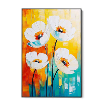 Quadro Stampa su Tela Melodia dei Petali - CupidoDesign