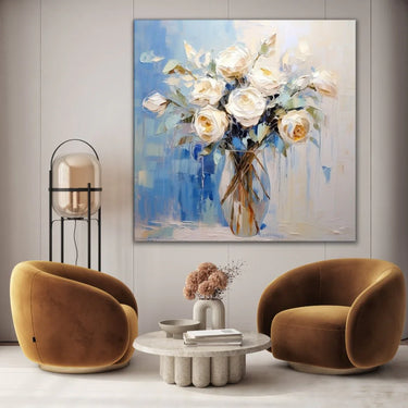 Quadro Stampa su Tela Melodia Floreale - CupidoDesign