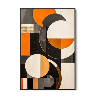 Quadro Stampa su Tela Melodia Geometrica - CupidoDesign