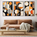 Quadro Stampa su Tela Melodia Geometrica - CupidoDesign