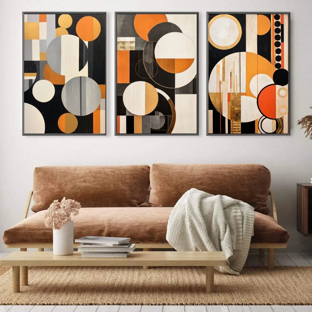 Quadro Stampa su Tela Melodia Geometrica - CupidoDesign