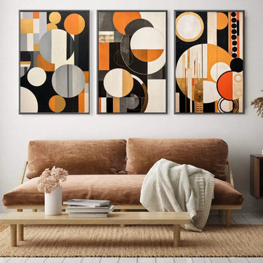 Quadro Stampa su Tela Melodia Geometrica - CupidoDesign