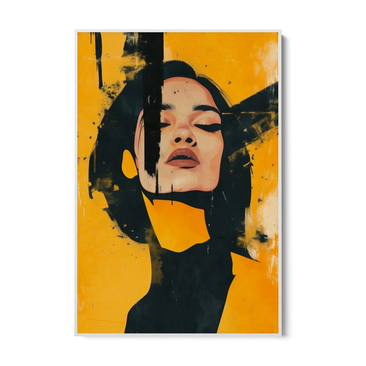 Quadro Stampa su Tela Melodia Visiva - CupidoDesign