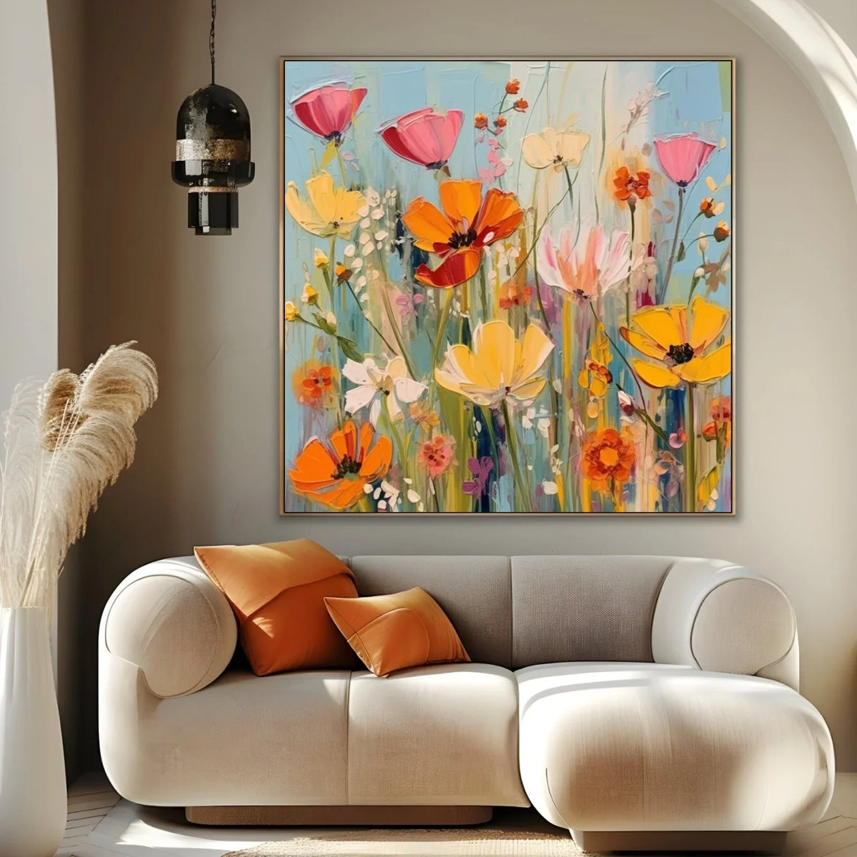 Quadro Stampa su Tela Melodie del Giardino Segreto - CupidoDesign