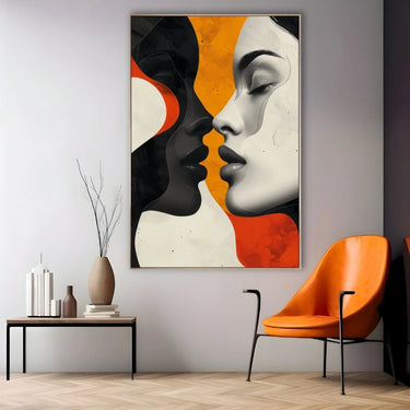 Quadro Stampa su Tela Melodie del Vuoto - CupidoDesign