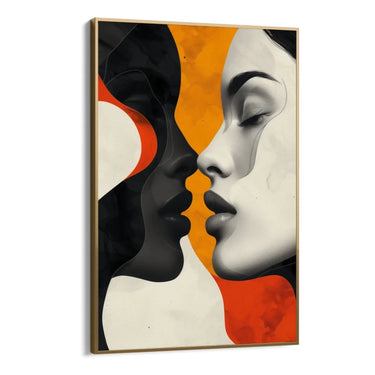 Quadro Stampa su Tela Melodie del Vuoto - CupidoDesign