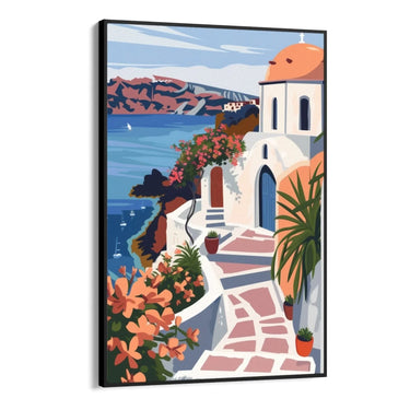Quadro Stampa su Tela Melodie dell'Arcipelago - CupidoDesign