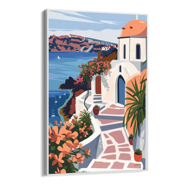 Quadro Stampa su Tela Melodie dell'Arcipelago - CupidoDesign