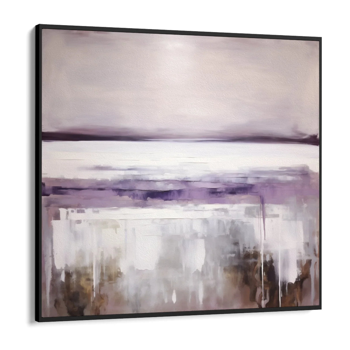 Quadro Stampa su Tela Melodie di lilla - CupidoDesign