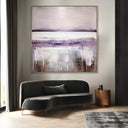 Quadro Stampa su Tela Melodie di lilla - CupidoDesign