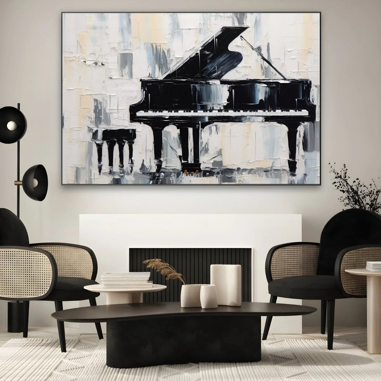 Quadro Stampa su Tela Melodie sospese - CupidoDesign