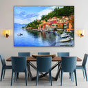 Quadro Stampa su Tela Menaggio, Lago di Como, Italia - CupidoDesign