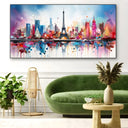 Quadro Stampa su Tela Meraviglie del Mondo - CupidoDesign