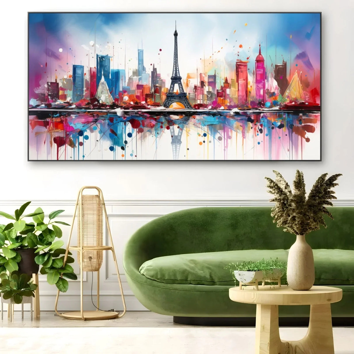Quadro Stampa su Tela Meraviglie del Mondo - CupidoDesign