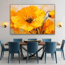 Quadro Stampa su Tela Meraviglioso giallo - CupidoDesign