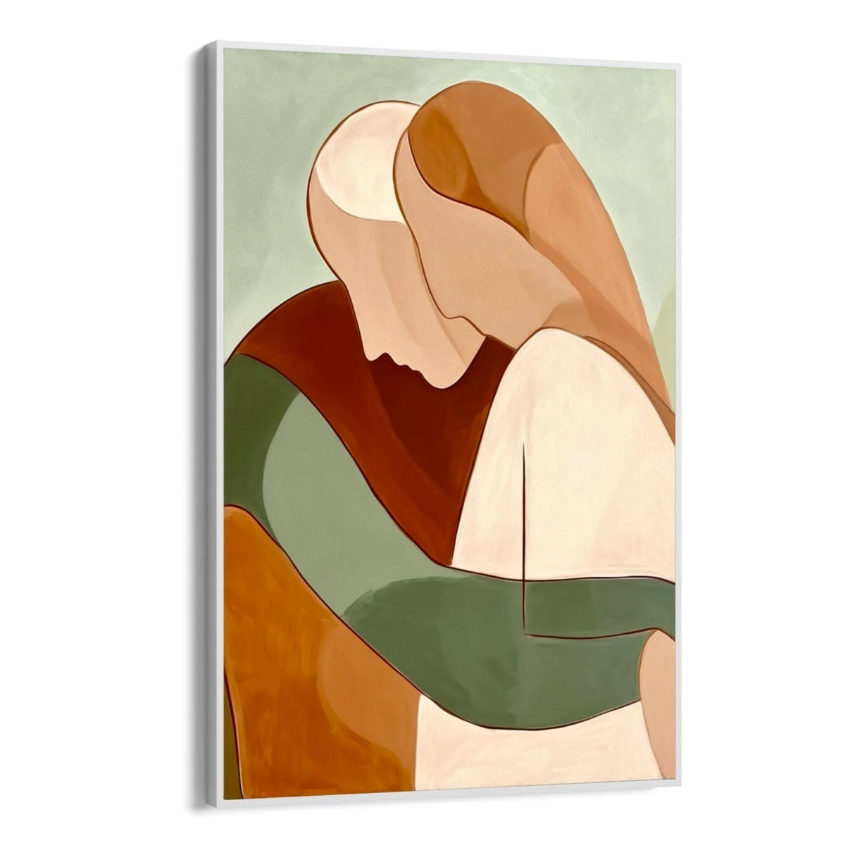 Quadro Stampa su Tela Minimalismo dell'Amore - CupidoDesign