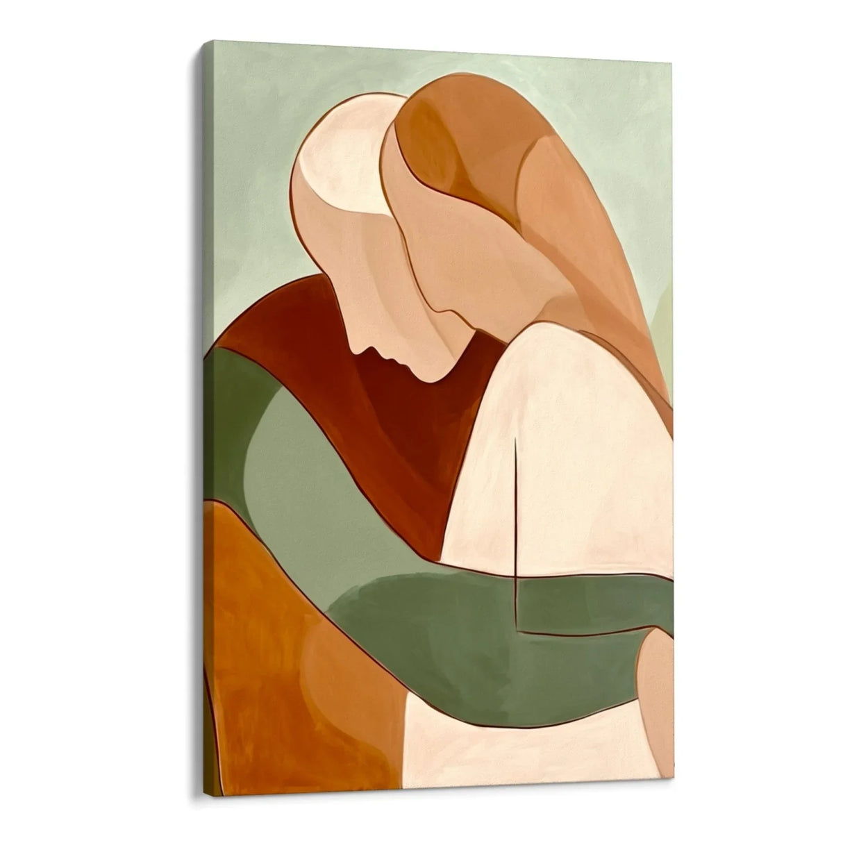 Quadro Stampa su Tela Minimalismo dell'Amore - CupidoDesign