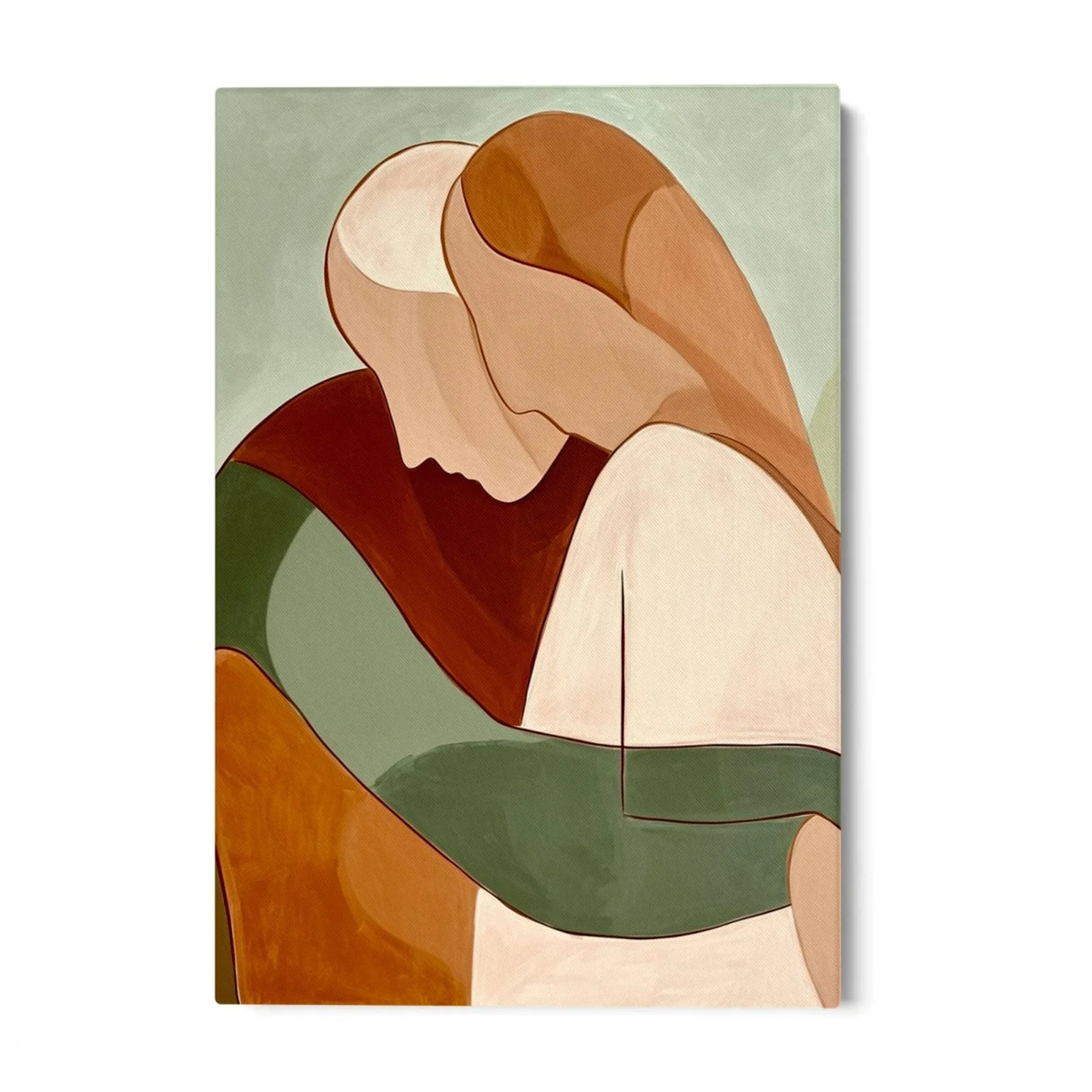 Quadro Stampa su Tela Minimalismo dell'Amore - CupidoDesign