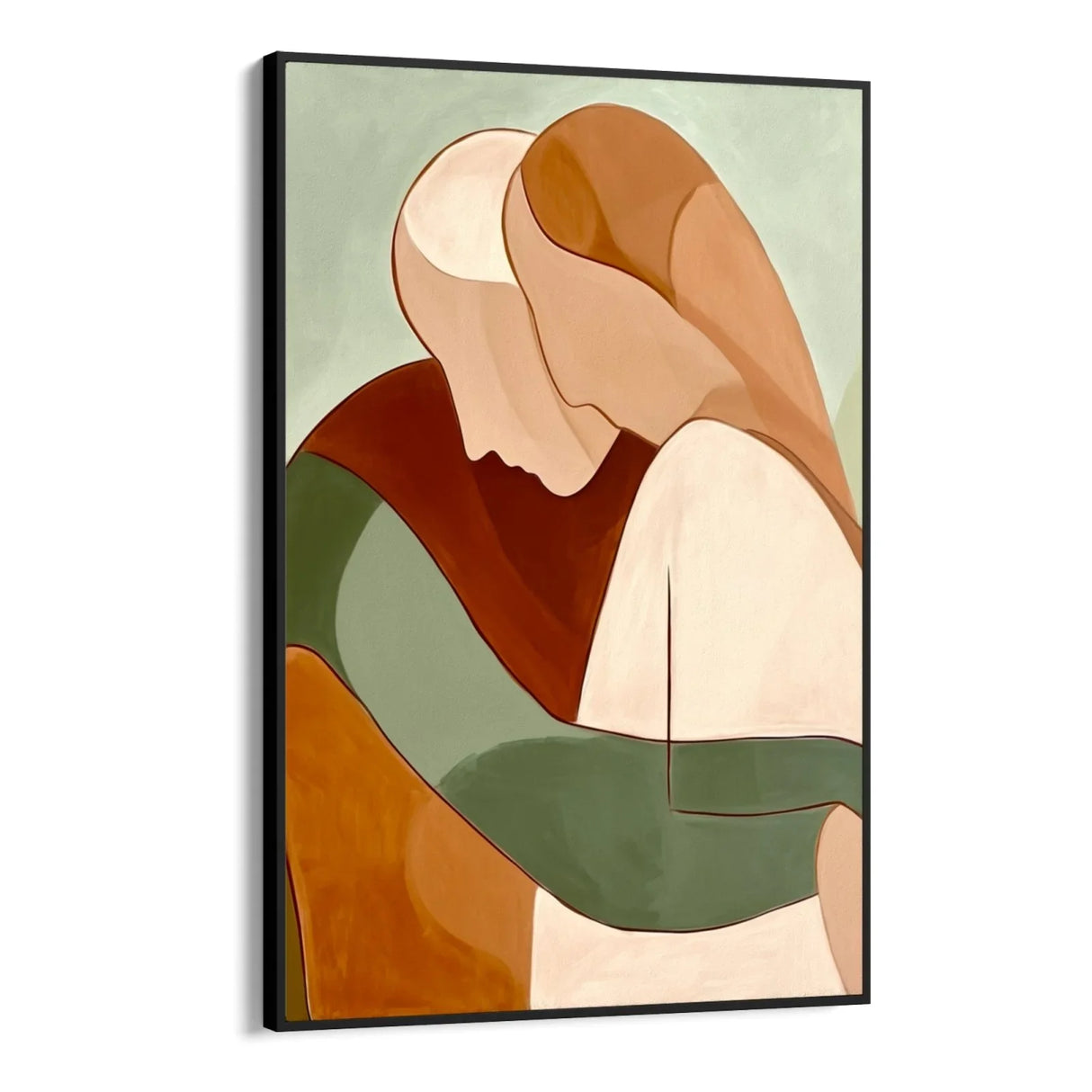 Quadro Stampa su Tela Minimalismo dell'Amore - CupidoDesign