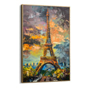 Quadro Stampa su Tela Miraggi di Tour Eiffel, Francia - CupidoDesign