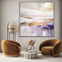 Quadro Stampa su Tela Miraggi violetti - CupidoDesign