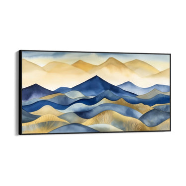 Quadro Stampa su Tela Miraggio nel deserto - CupidoDesign