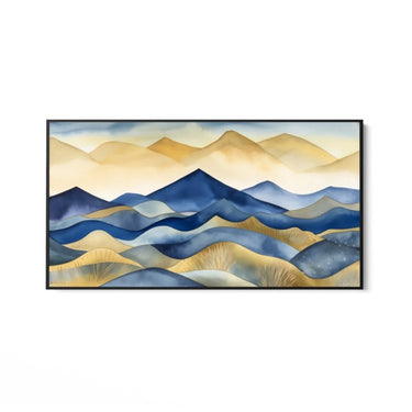 Quadro Stampa su Tela Miraggio nel deserto - CupidoDesign