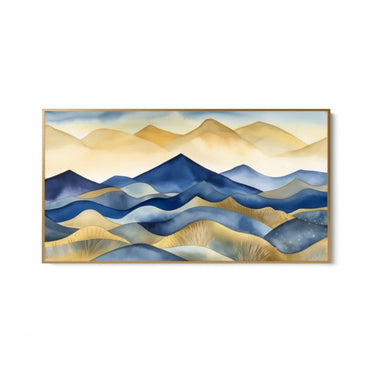 Quadro Stampa su Tela Miraggio nel deserto - CupidoDesign