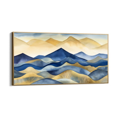 Quadro Stampa su Tela Miraggio nel deserto - CupidoDesign
