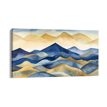 Quadro Stampa su Tela Miraggio nel deserto - CupidoDesign