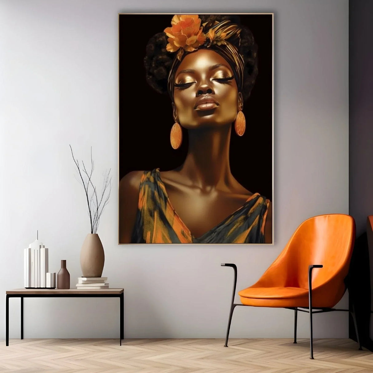 Quadro Stampa su Tela Misteriosa essenza - CupidoDesign