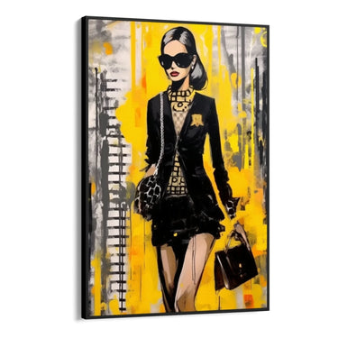 Quadro Stampa su Tela Moda in movimento - CupidoDesign