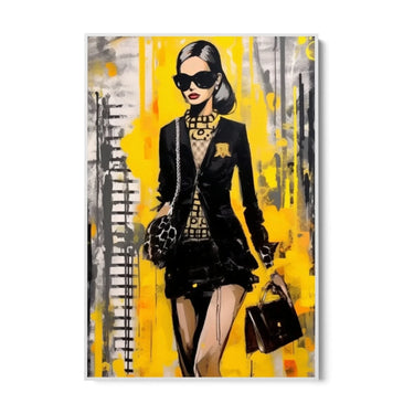 Quadro Stampa su Tela Moda in movimento - CupidoDesign