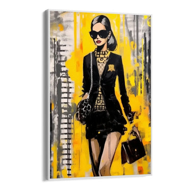 Quadro Stampa su Tela Moda in movimento - CupidoDesign