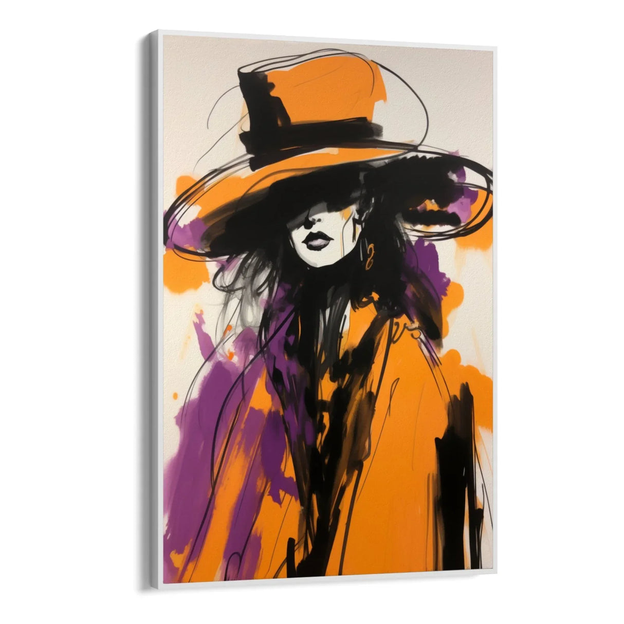 Quadro Stampa su Tela Model Sketch Art - CupidoDesign