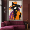 Quadro Stampa su Tela Model Sketch Art - CupidoDesign