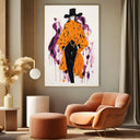 Quadro Stampa su Tela Model Sketch - CupidoDesign