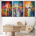 Quadro Stampa su Tela Momenti di pioggia - CupidoDesign