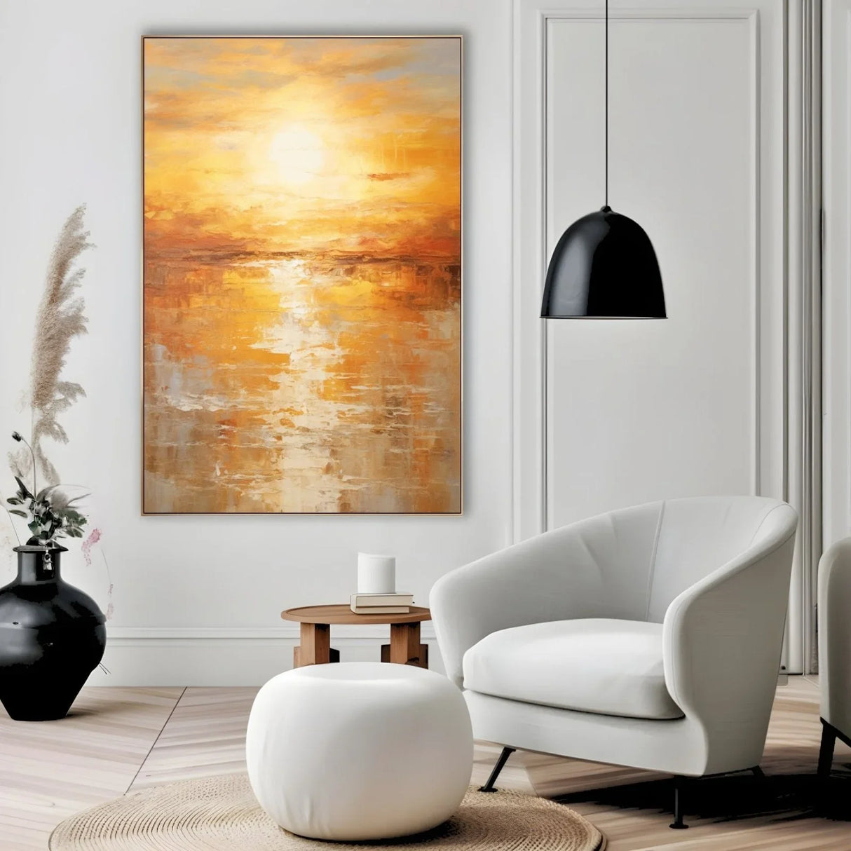 Quadro Stampa su Tela Momento astratto - CupidoDesign