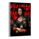 Quadro Stampa su Tela Mona Lisa Graffiti - CupidoDesign