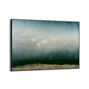 Quadro Stampa su Tela Monaco in riva al mare, Friedrich - CupidoDesign