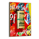 Quadro Stampa su Tela Money Graffiti - CupidoDesign