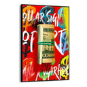 Quadro Stampa su Tela Money Graffiti - CupidoDesign