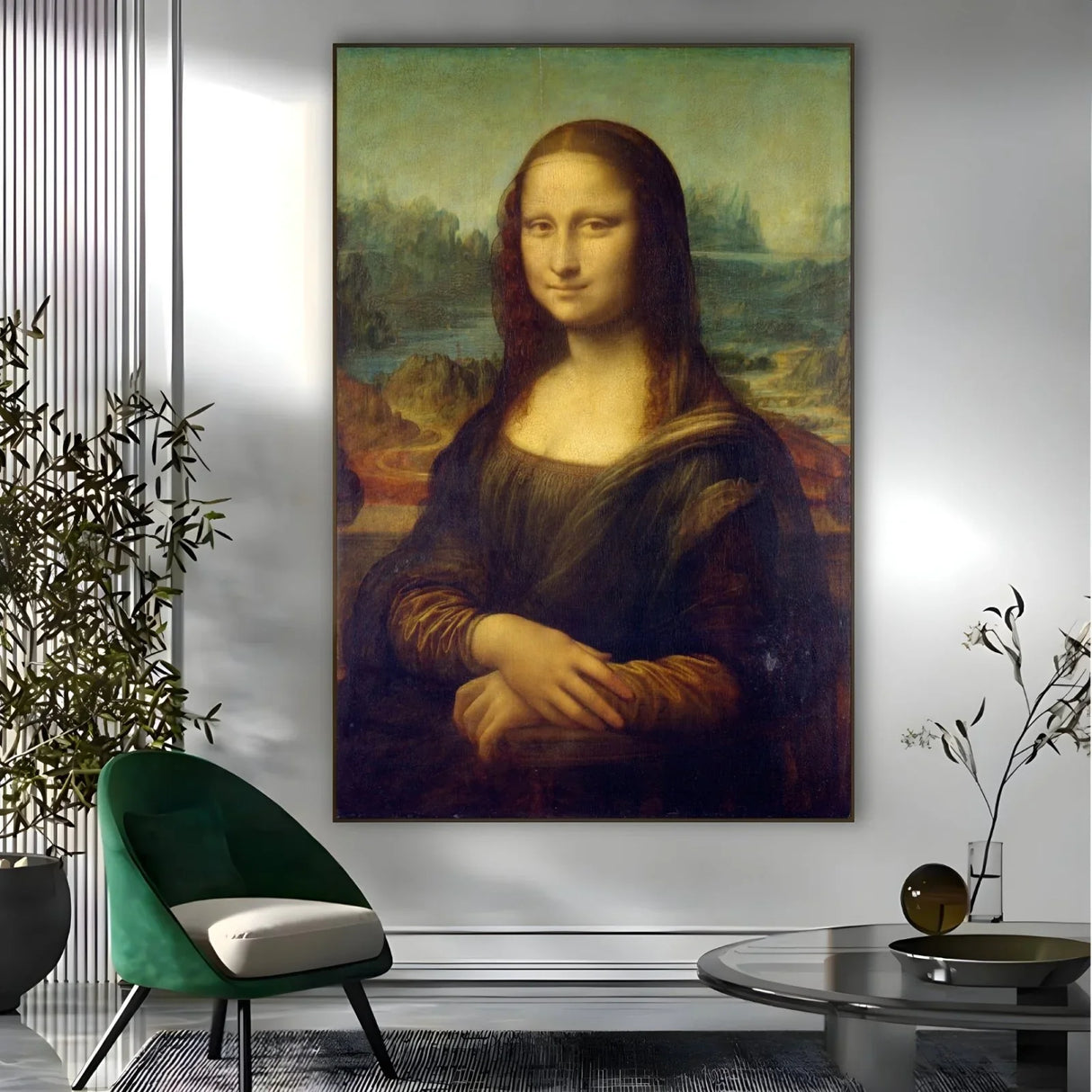 Quadro Stampa su Tela Monna Lisa, Leonardo Da Vinci - CupidoDesign