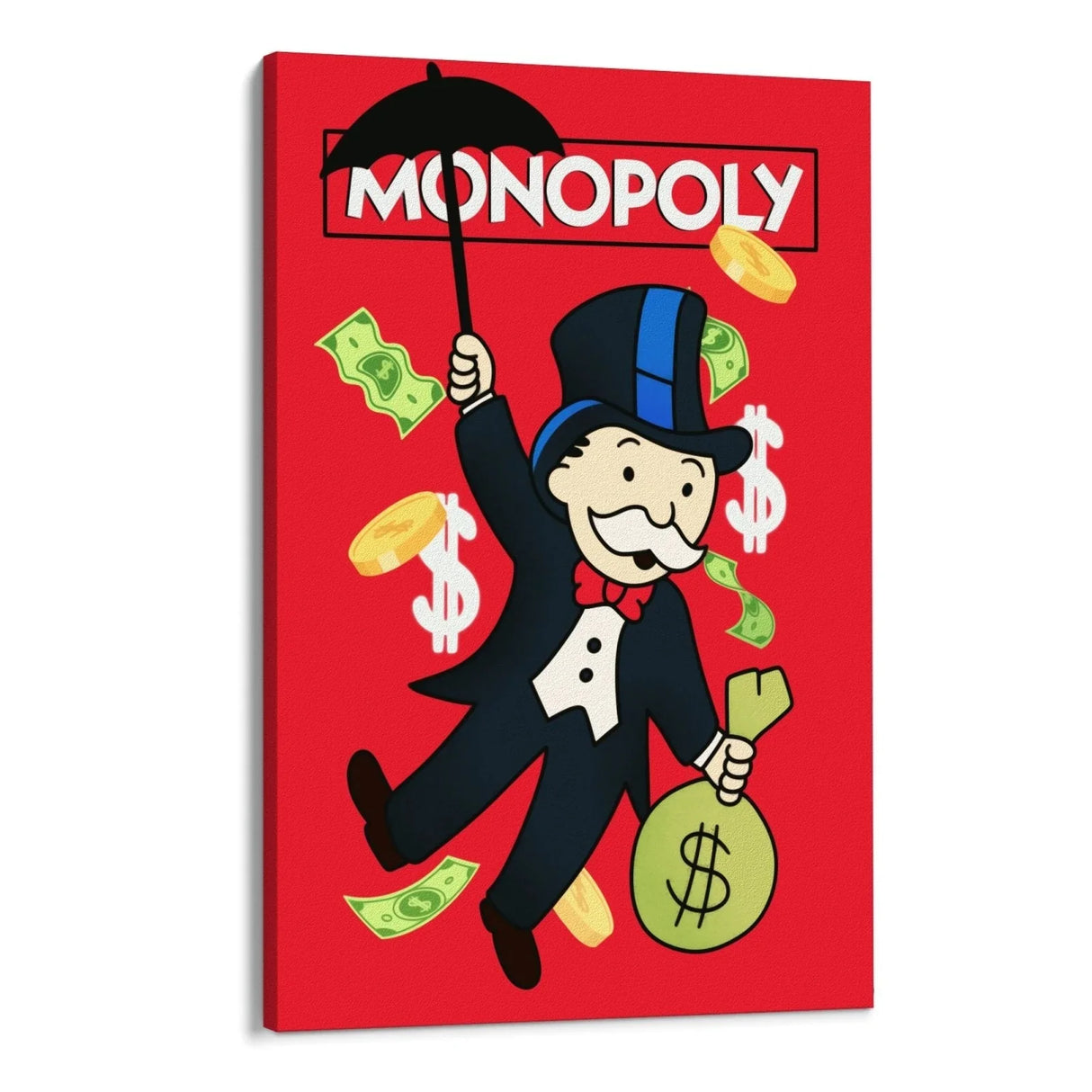 Quadro Stampa su Tela Monopoly Graffiti - CupidoDesign