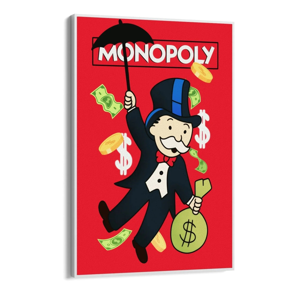 Quadro Stampa su Tela Monopoly Graffiti - CupidoDesign