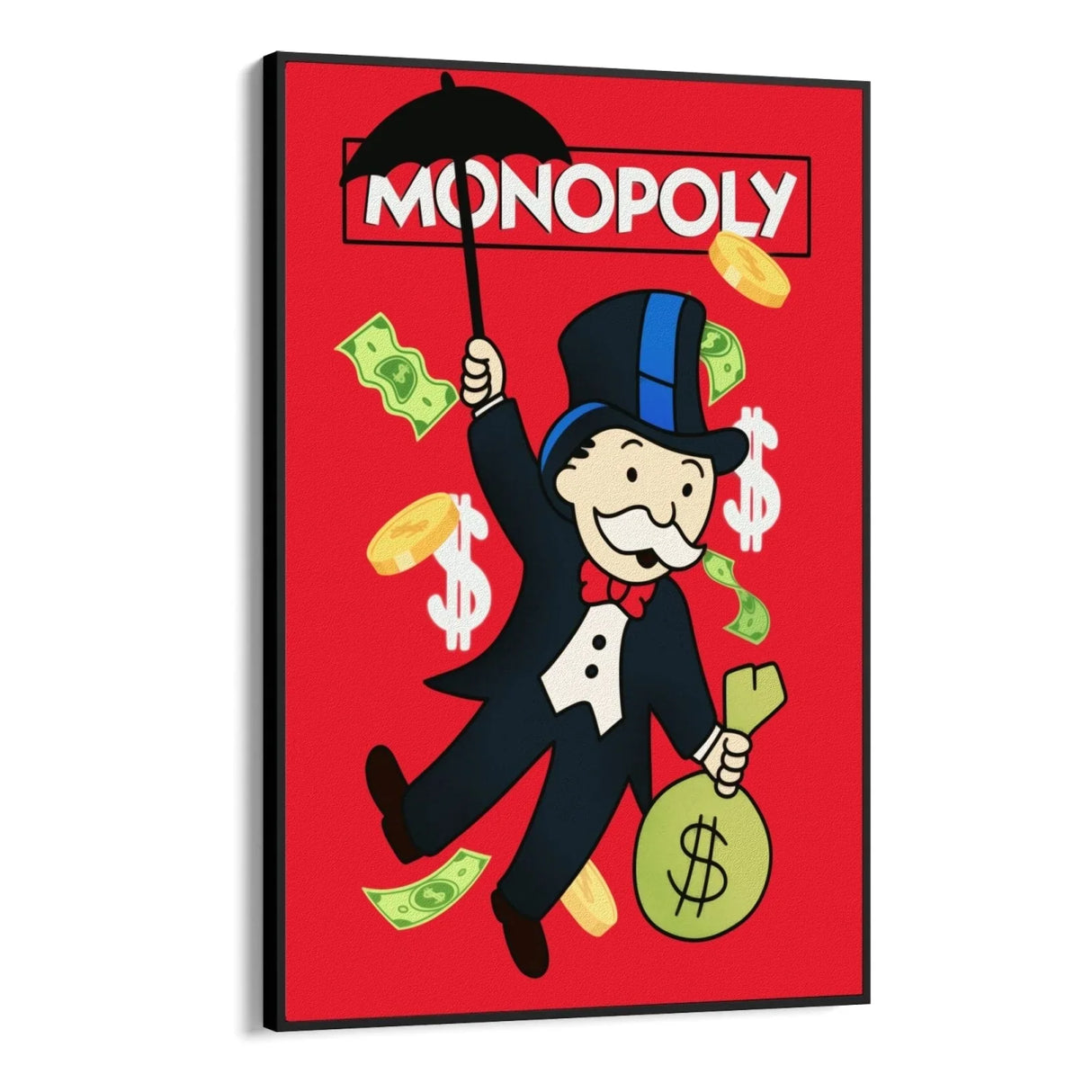 Quadro Stampa su Tela Monopoly Graffiti - CupidoDesign
