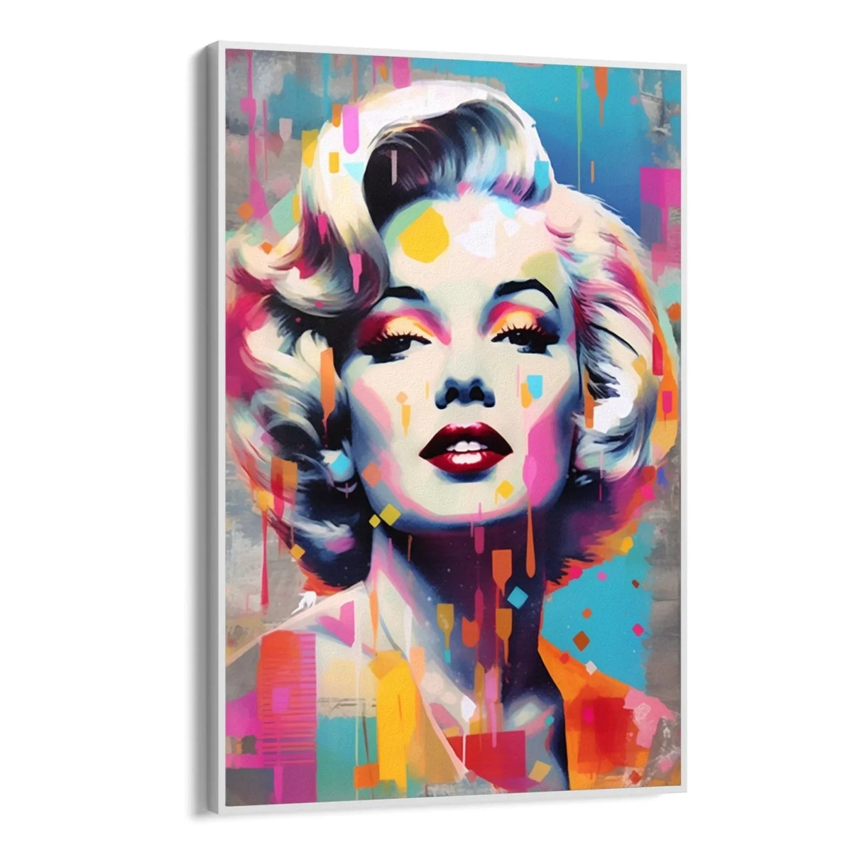 Quadro Stampa su Tela Monroe Graffiti - CupidoDesign
