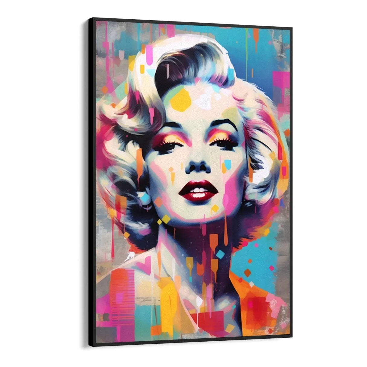 Quadro Stampa su Tela Monroe Graffiti - CupidoDesign