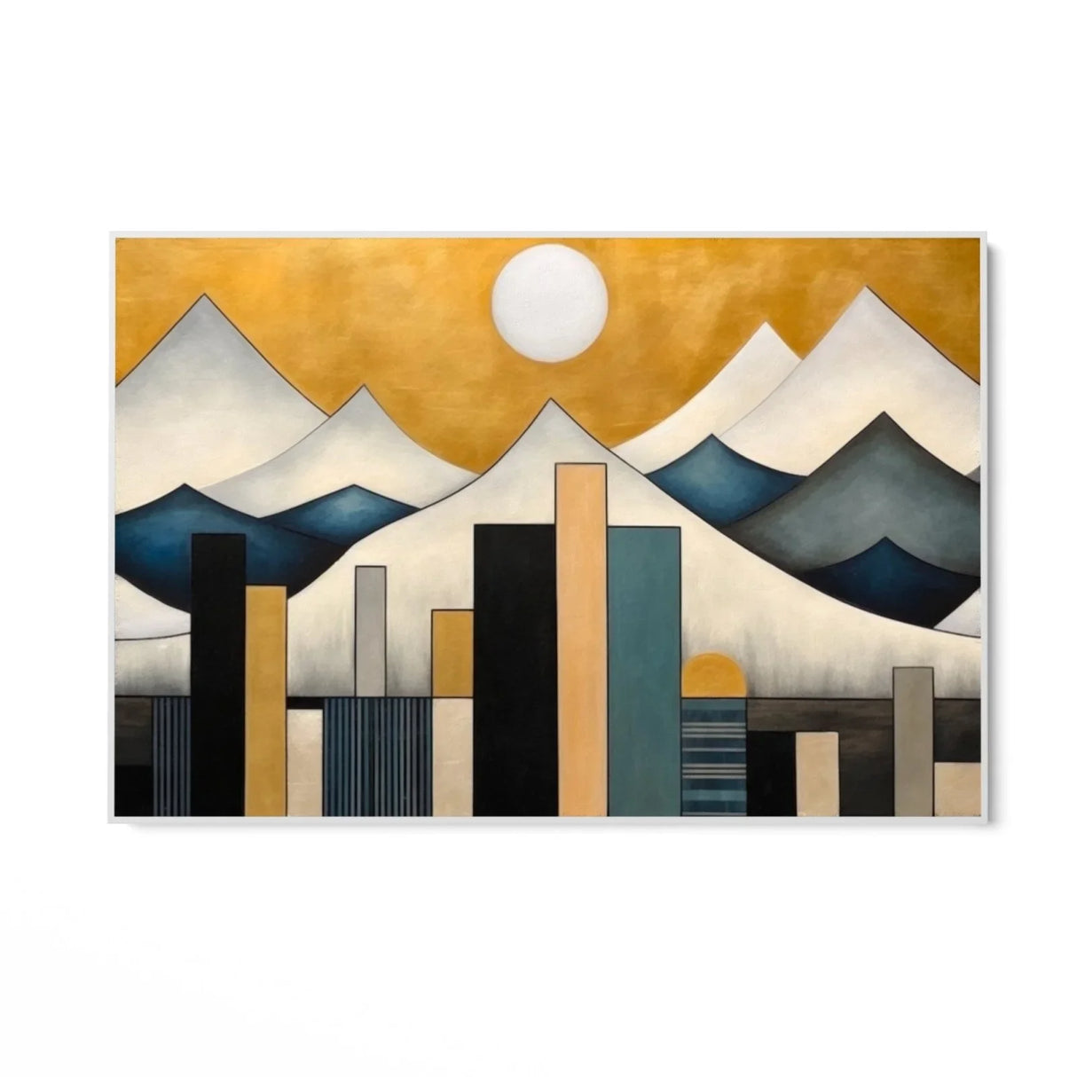 Quadro Stampa su Tela Montagna Scandinava - CupidoDesign